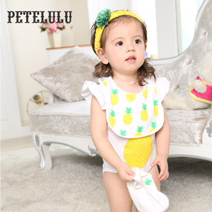 OEM three-Pieces trousseau suit newborn 100% cotton of the baby body suit - Product Image 4