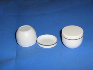 <span class=keywords><strong>Moule</strong></span> d'occasion à vendre Pot d'emballage en plastique en forme de cône de 30 g de 30 g avec couvercle intérieur Pot contenant de crème plate givrée - Product Image 3