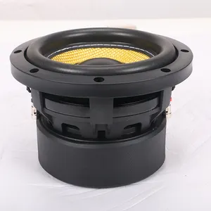 2017 Nuevo Modelo subwoofer con 250 vatios de potencia RMS imágenes HD altavoz 6,5 "coche subwoofer