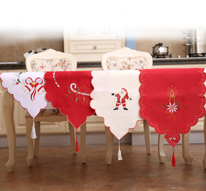 Di vendita calda del poliestere ricamato Europea di natale <span class=keywords><strong>runner</strong></span> - Product Image 1