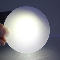 Panneau diffuseur LED anti-âge à surface velours à haute transmission lumineuse, anti-éblouissement, pour éclairage décoratif