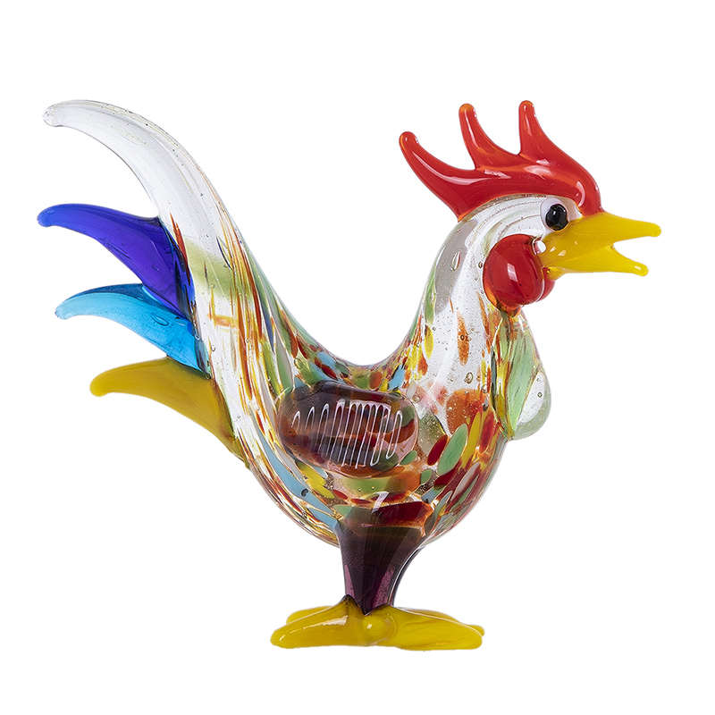 Coq en cristal élégant & D, figurine à collectionner, en verre Art, meilleurs pour cadeaux d'anniversaire, décoration de mariage à la maison