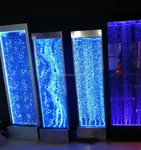 Standard size LED color-changing bubble wall fountain bubble regulator home decoration