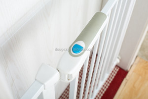 Pression monté <span class=keywords><strong>porte</strong></span> Metail <span class=keywords><strong>porte</strong></span> et escaliers bébé barrière de sécurité - Product Image 2