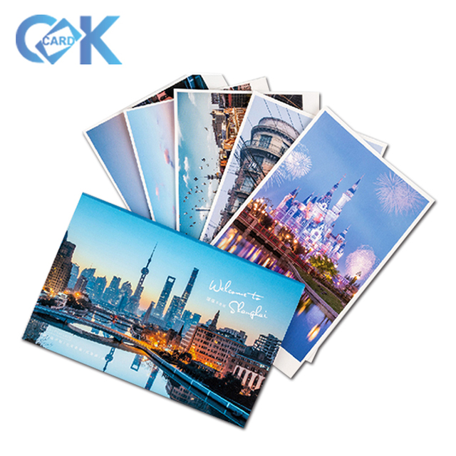 Custom Printing Promotion Gift Souvenir 300gsm Postcards
