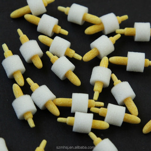 Atacado 2-3mm cinzel e Round Nib Amarelo Acrílico Dica/Acrílico Nib para Caneta Marcadora Vazia de Alumínio Recarregável - Product Image 3