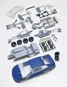 Diy kunststoff skala auto modell kit 1/24 metall modell kits für erwachsene