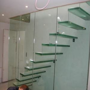 Verre trempé ultra clair de 10mm + PVB clair de 1.14mm + verre trempé ultra clair de 10mm Verre feuilleté à bord poli de 4 côtés - Product Image 4