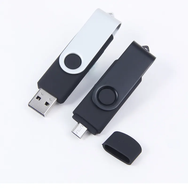 Wholesale New Product Smartphone 1-64GB Bulk Otg 2.0 3.0 USB Pen Flash Rectangle Drive For Android Mobile Phone