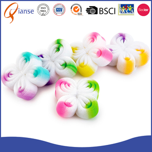 Encanto Color <span class=keywords><strong>de</strong></span> <span class=keywords><strong>la</strong></span> Esponja <span class=keywords><strong>de</strong></span> Baño <span class=keywords><strong>De</strong></span> Flores <span class=keywords><strong>de</strong></span> Ducha Cuerpo 30G Malla <span class=keywords><strong>De</strong></span> Bolas <span class=keywords><strong>De</strong></span> esponja - Product Image 1
