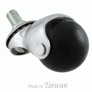 <span class=keywords><strong>Mini</strong></span> roulette CCE pivotante à billes, 30mm, pied