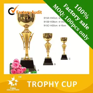 memento trophy,gift & crafts gold trophy,2015 new design trophy