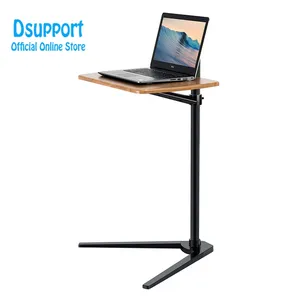 UP-8T Dapat Digerakkan Aluminium 7-20 Inci Tinggi Dapat Diatur Lapdesk Sofa untuk Tablet PC Notebook Meja Teh Laptop Lantai Berdiri