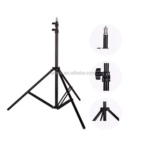 2M Photography Studio Lighting Light Stand Tripod With 1/4 Screw Head For Photo Studio Softbox Video Flash Lighting