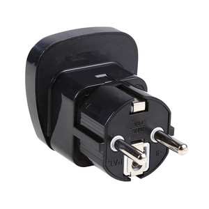 Prise européenne Adaptateur Schuko Type E/F pour L'allemagne, France, Europe, la russie, <span class=keywords><strong>Corée</strong></span> <span class=keywords><strong>Du</strong></span> <span class=keywords><strong>Sud</strong></span>, - Product Image 2