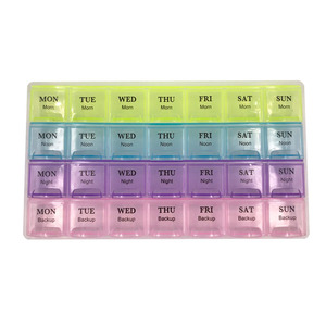 Giá Rẻ Tùy Chỉnh Hàng Tuần 28 Ngăn <span class=keywords><strong>Pill</strong></span> Planner Y Organizer <span class=keywords><strong>Pill</strong></span> <span class=keywords><strong>Box</strong></span> - Product Image 1