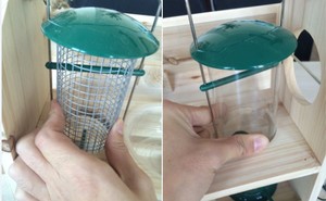 Outdoor Garden Automatic <strong>Large</strong> Hanging Wooden Wild <strong>Bird</strong> <strong>Feeder</strong> - Product Image 4