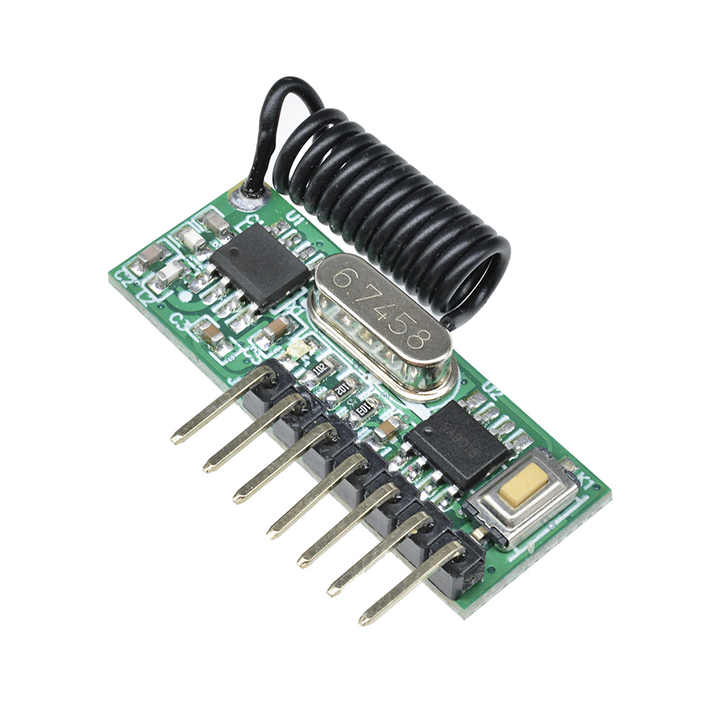 Diymore 433MHz RF Wireless Module Receiver 4Channel Learning 