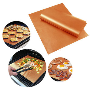 LFGB Approuvé Antiadhésif <span class=keywords><strong>Cuisson</strong></span> Résistant À La Chaleur 3 paquets <span class=keywords><strong>de</strong></span> <span class=keywords><strong>Tapis</strong></span> <span class=keywords><strong>de</strong></span> Barbecue avec four silicone rack guard - Product Image 5