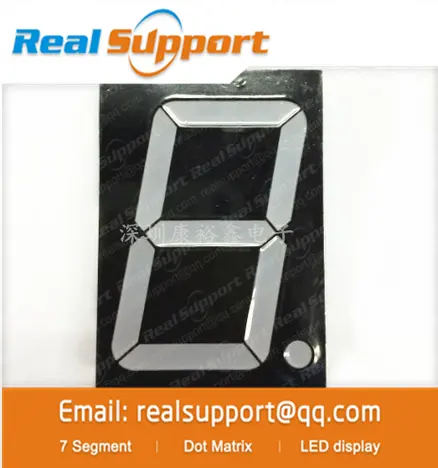 1.8 " inch 1 digit red 7 segment led display 18102AS/18102BS