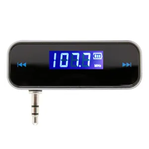 Gxykit F1 Exw 3.5 Mm Aux In Micro Usb Lading Auto Fm-zender Met Lcd-scherm En Kanaal Conversie