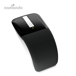 Nouvelle souris pliable 2,4 GHz Arc optique <span class=keywords><strong>tactile</strong></span> sans fil avec récepteur USB pour ordinateur portable - Product Image 5
