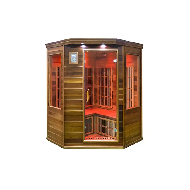 Red cedar fiber carbon infrarood sauna