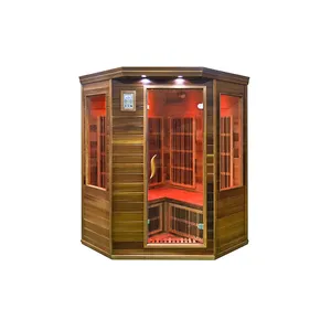 red cedar fiber carbon infrared sauna