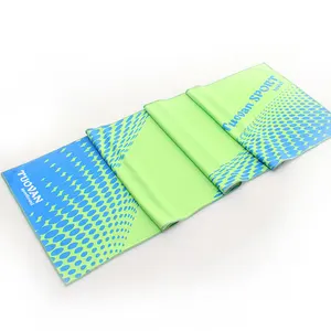 कस्टम मुद्रित Microfiber के लिए ठंडा तौलिया खेल त्वरित सूखी Microfiber मुद्रित ठंडा तौलिया