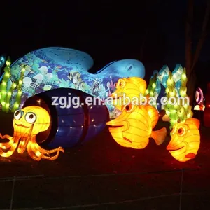 Lampu Bunga Lentera Festival Musim Semi Buatan Tangan Kustom Cina Tradisional Mewah