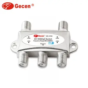 GECEN 4 IN 1 ORIGINAL DISEQC SWITCH GD-41NC WITH HIGH QUALITY