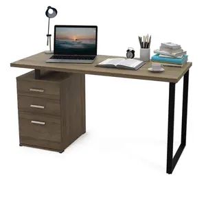 Modern Cheap Price Factory Computer Desk Home and Office PC Tables With File Cabinet Wooden Furniture Corner Desk