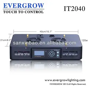 Evergrow Dẫn Chiếu Sáng IT2040 120W LED Ánh Sáng Hồ Cá Nước Cá Bong Bóng Đèn