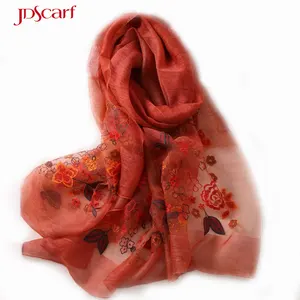 インドカニレディースカシュミールアーリ刺繍ショールメリノピュアウールショールスカーフ