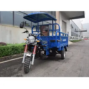 Tipo de conducción motorizada y uso de carga, cubierta parasol motorizada de Gas, triciclo de carga, 175