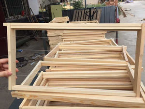 Customized frame bee <span class=keywords><strong>hive</strong></span>, madera de pino <span class=keywords><strong>colmena</strong></span> marcos, madera de abeto abeja marcos - Product Image 4