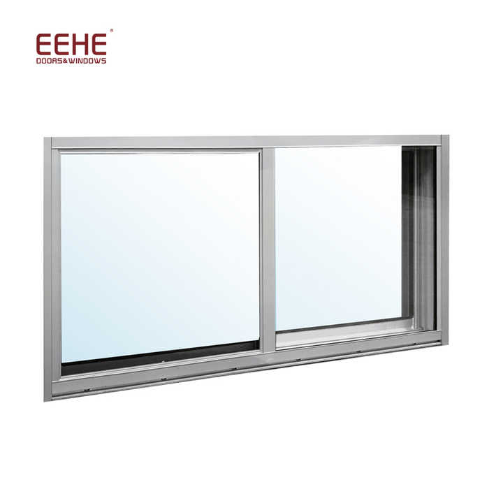 Small Frosted Glass Bathroom Sliding Windows - Modern Design