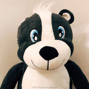 Mainan Boneka Anjing Mewah Ritsleting Dapat Dilepas Mainan Bordir Boneka Hewan - Product Image 4