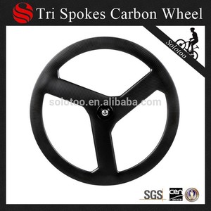 3k mate <span class=keywords><strong>de</strong></span> carbono tri- radios <span class=keywords><strong>de</strong></span> la rueda, <span class=keywords><strong>carretera</strong></span> <span class=keywords><strong>de</strong></span> carbono/pista <span class=keywords><strong>de</strong></span> ruedas <span class=keywords><strong>de</strong></span> bicicleta - Product Image 1
