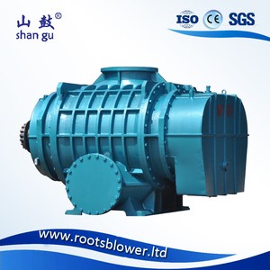 Soplador Roots de Motor AC de Baja Presión Shangu para Cenizas Volantes, Construcción de Hierro Fundido, Personalizable OEM/ODM, Bajo Ruido 70-85dB - Product Image 4