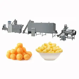 Halal Cheese Super Ring Snack Chips Food Making Machine