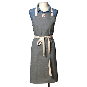 Tablier en coton biologique sergé pas cher en gros pour l'impression personnalisée de cuisinier - Product Image 5