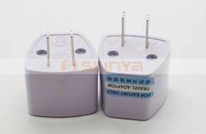 Phổ du lịch cắm điện adapter chúng tôi Adaptor chuyển đổi 2 Pin Adaptor chuyển đổi chuyển cắm - Product Image 4