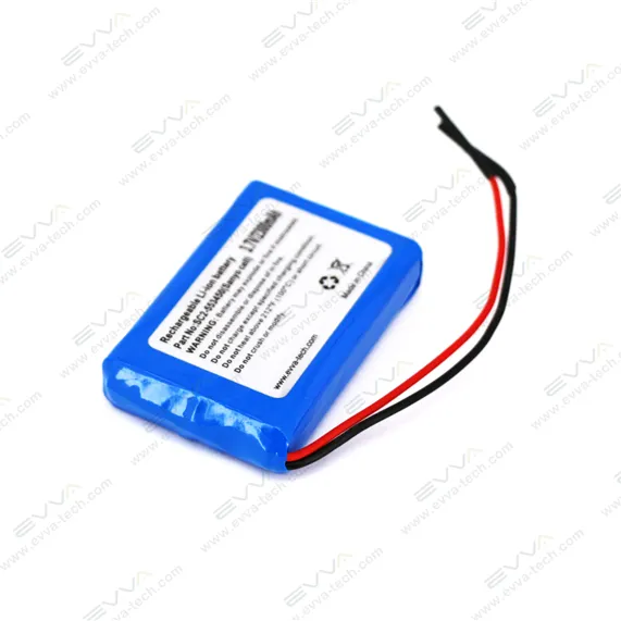 3.7V 2300mAh Rechargeable 553450 Li-ion Prismatic Battery for Medical Equipment