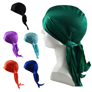 HZM-18034 Fascia Unisex Stile Pirata, <span class=keywords><strong>Bandana</strong></span> Hip-Hop, Cappello Durag - Product Image 1