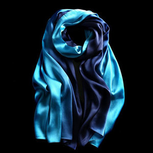 Chine Fabricant Promotionnel Satin Élégant Doux Satin De Soie Foulard Carré - Product Image 3
