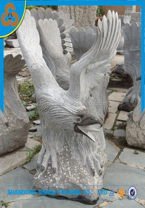 Sculpture d'<span class=keywords><strong>aigle</strong></span> en <span class=keywords><strong>pierre</strong></span> de granit pour décoration extérieure - Product Image 5