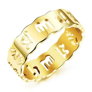 Marlary Großhandel wasserdicht gelb vergoldet Dubai arabische Ringe Schmuck Design Hersteller