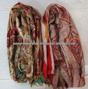 Estolas bordadas largas de moda para niñas, bufandas, accesorios elegantes de Australia, Sydney y Francia - Product Image 1