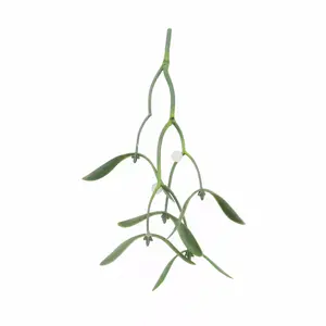 Classic Artificial decorative plants Plastic Mistletoe pick